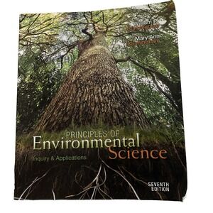 Principles of Environmental Science Inquiry & Applications 7th Ed Paperback USED